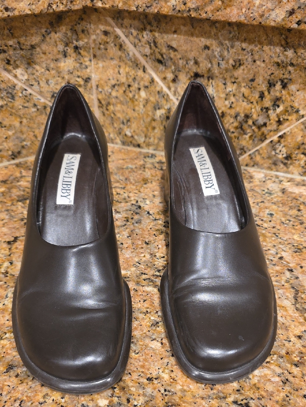 Vintage Sam & Libby Brown Shoes - SZ 9